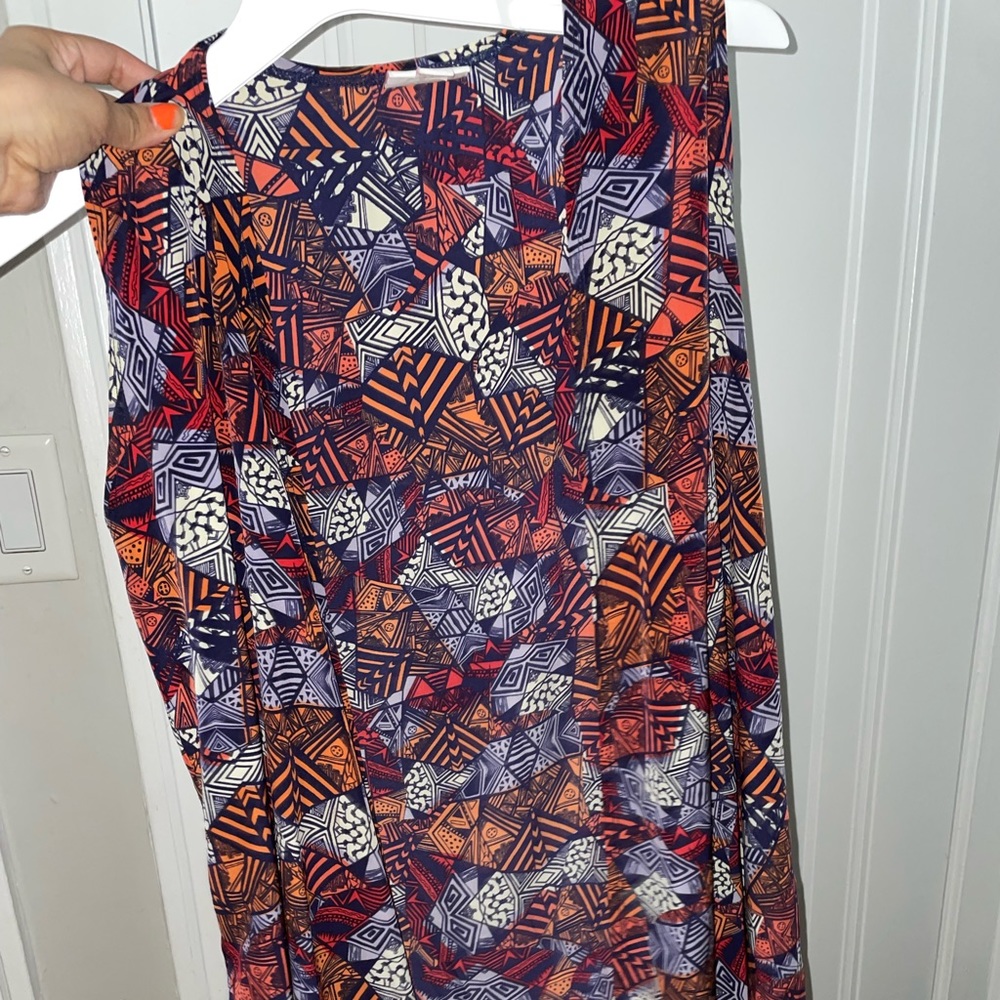 Multi color kimono